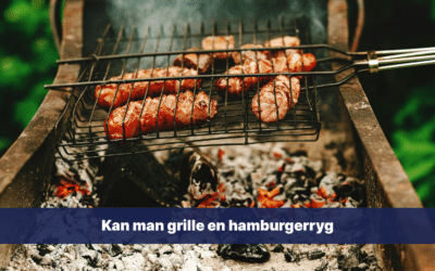 Kan man grille en hamburgerryg?