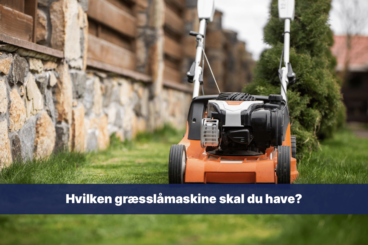 Hvilken græsslåmaskine skal du have